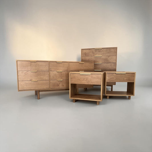 Catalina - Mid Century Four-Piece Bedroom Set