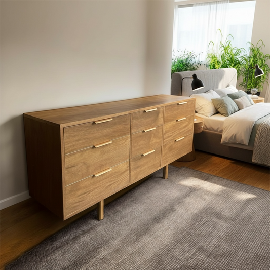 Catalina - Mid Century Modern Oak Dresser