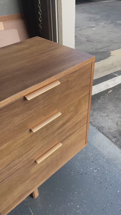 Mid Century Modern Oak Dresser